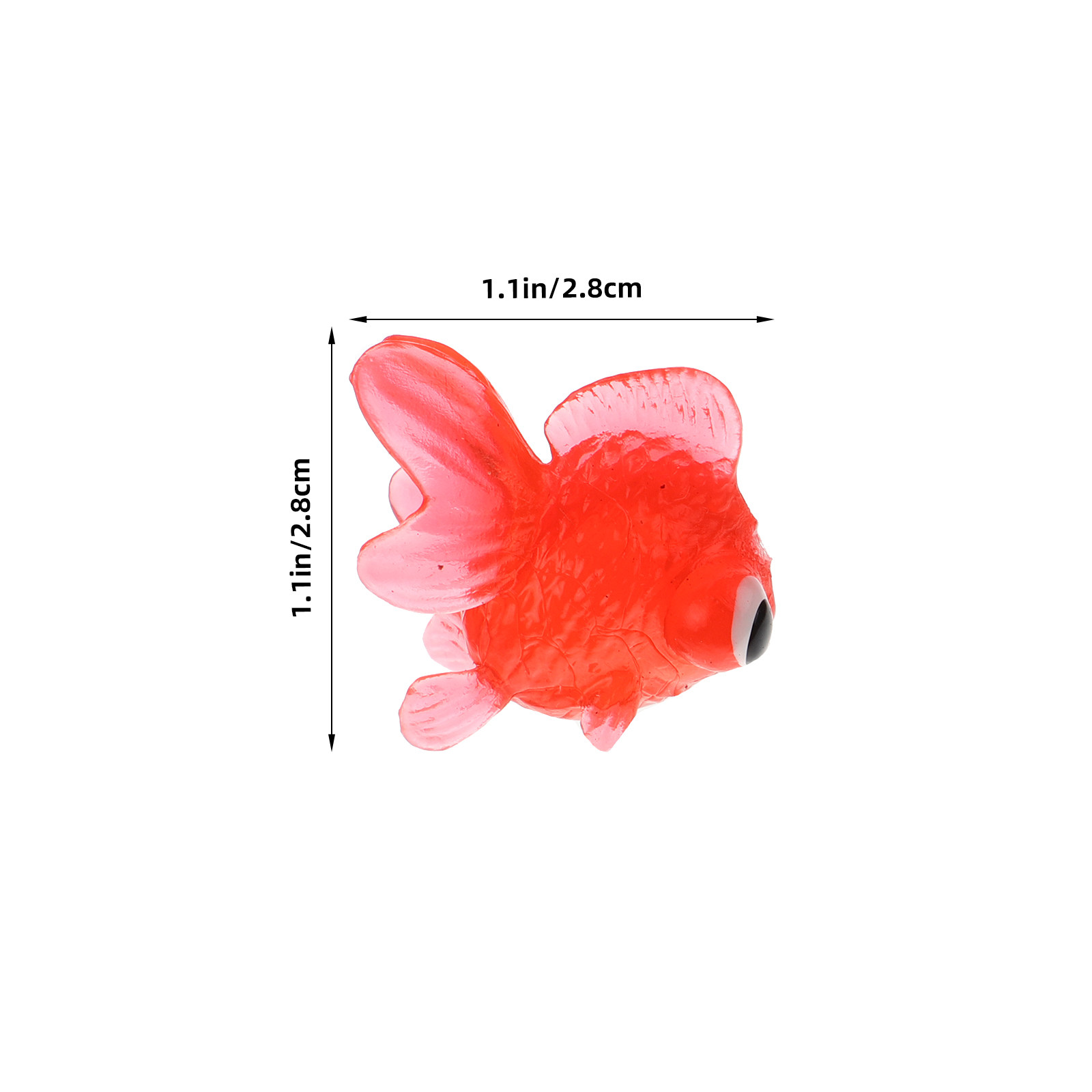 20個入り、リアルな金魚の水槽用装飾品。高品質TPR素材を使 - Aquarium Fish Goldfish のレビューと価格