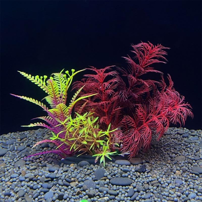 人工水槽装飾植物魚の装飾水族館造園シミュレーション水生植物装 - Aquarium Fish For Sale のレビューと価格