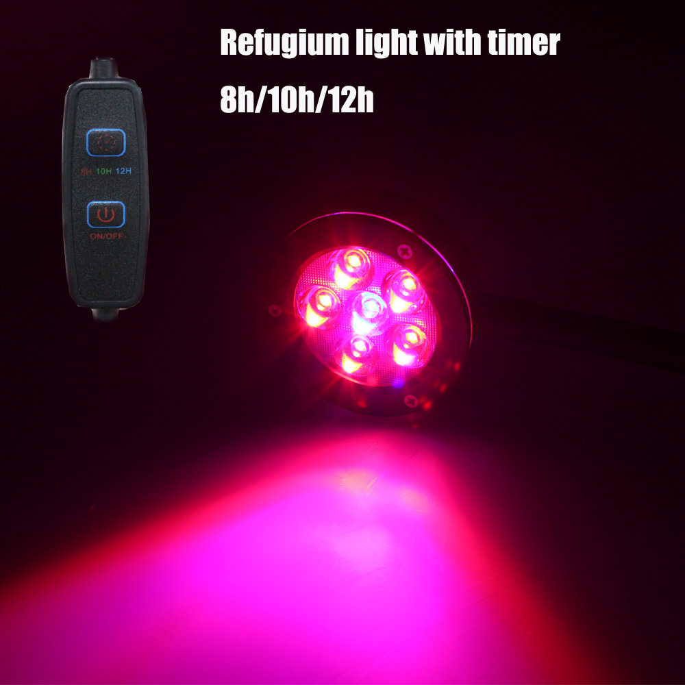 クリップオン 18 ワットナノ植物成長水族館ライトリーフ水槽 - Refugium Light Nano のレビューと価格