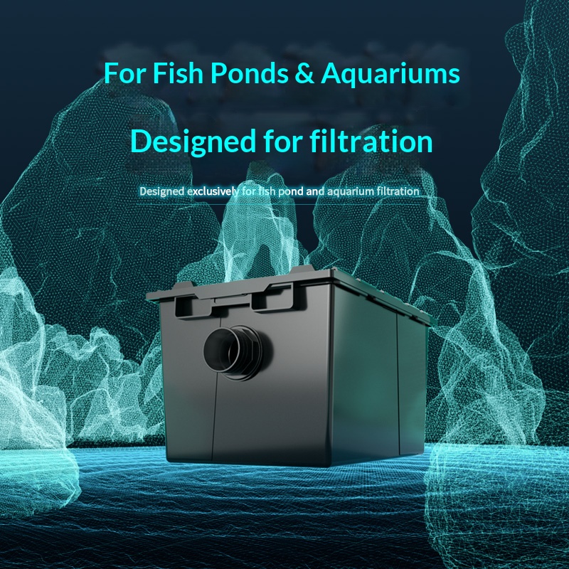 水槽、魚池、四角いプラスチック製ろ過システム、鯉箱、大型生物 - Aquarium Fish Koi のレビューと価格