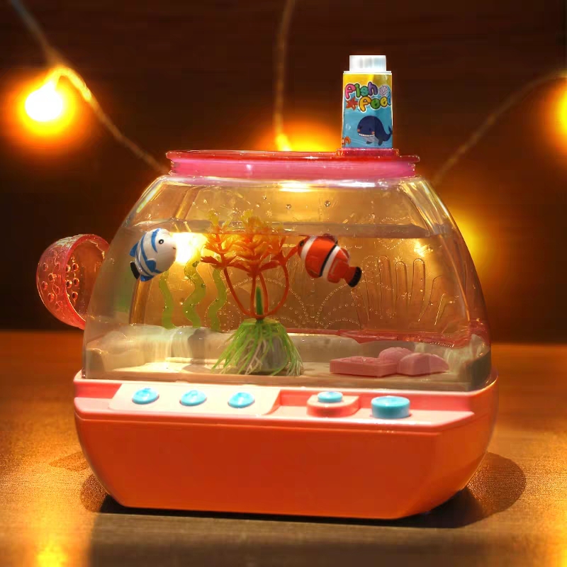 子供のための電気水族館のおもちゃ,魚を捕まえるためのミニロボ - Aquarium Fish Game のレビューと価格