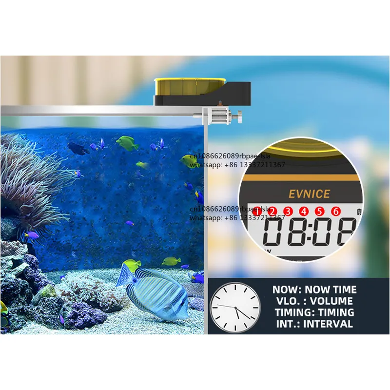 EV200UG-PLUS USB接続式自動給餌器。プラスチッ - Aquarium Fish Koi のレビューと価格