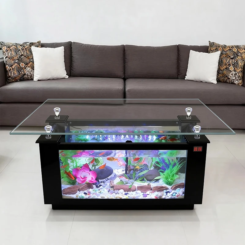 人気商品：大型の長方形ガラス製水槽。リビングに最適な、環境に - Aquarium Fish For Sale のレビューと価格