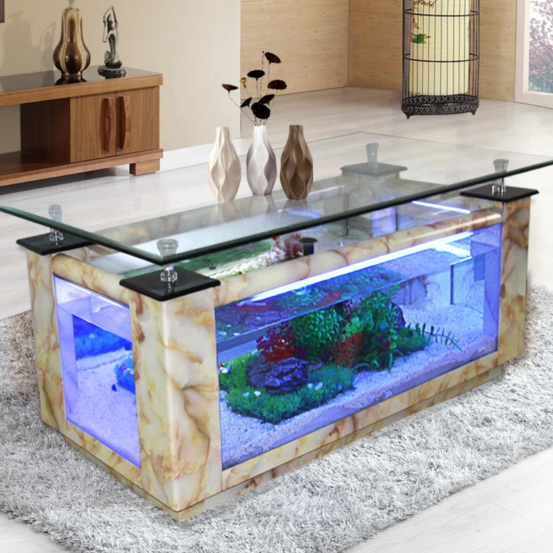 人気商品：大型の長方形ガラス製水槽。リビングに最適な、環境に - Aquarium Fish For Sale のレビューと価格