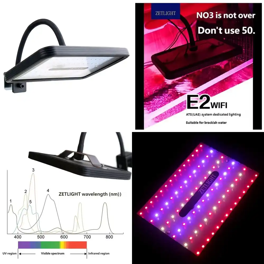 ZETLIGHT E2 WiFi対応マリンアクアリウム藻類リ - Refugium Light Nano のレビューと価格