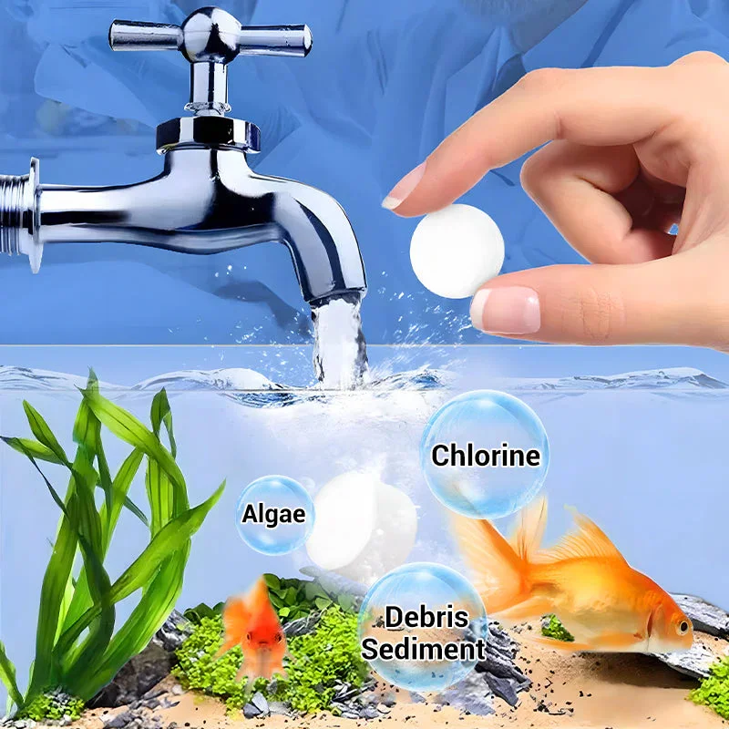 環境に優しい水槽水浄化タブレット 水浄化剤 速効性水槽洗浄液 - Aquarium Fish Medicine のレビューと価格